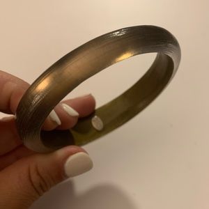 Alexis Bittar Taupe Lucite Bangle